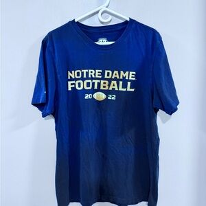 Notre Dame Football 2022 Fighting Irish 33 Year Shirt Project T-Shirt. Size XL